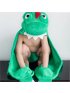 Kids Plush Terry Hooded Bath Towel - Dinosaur