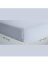Flannel Playpen Fitted Sheet - White