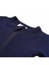 Zippered Footie - Navy