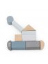Wooden Blocks 50pcs - Blue