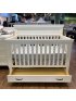 Langford 4 in 1 Crib with Storage Drawer - Warm White Open Box
