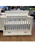 Langford 4 in 1 Crib with Storage Drawer - Warm White Open Box