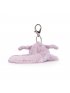 Lavender Dragon Bag Charm