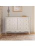Liberty 6-Drawer Assembled Dresser - Warm White