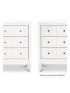 Liberty 6-Drawer Assembled Dresser - Warm White
