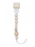 Pacifier Clip - Colour Pop Coconut Cream