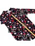 Long Sleeve One Piece UV Jumpsuit - Strawberry