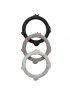 Wild Teething Ring Set - Grey