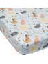 Fitted Crib Sheet - Honey Puppies