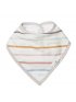 Luxe Muslin Bandana Bib Set - Ink Floral
