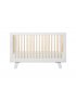 Hudson 3 In 1 Crib With Toddler Rail - White -Washed Natural