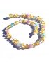 Baby Amber and Gem Stone Necklace - Wild Lemon