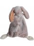 Silky Bunny Lovey - Tan - 13 inch
