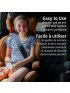RodiSport Booster Car Seat - Authentic Black