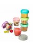 Glass Food Container 4oz - 6 Piece Set