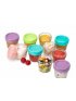 Glass Food Container 4oz - 6 Piece Set