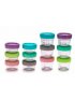 Glass Food Container 4oz - 6 Piece Set