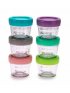 Glass Food Container 4oz - 6 Piece Set