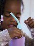 Silicone Animal Straws - set of 6