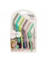 Silicone Straws 6 Piece