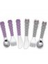 6 piece Utensil Set - Cat/Bulldog