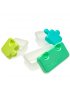 Puzzle Food Storage Container - Blue/Lime/Mint