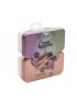 Puzzle Food Storage Container - Pink/Grey/Purple
