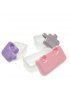 Puzzle Food Storage Container - Pink/Grey/Purple