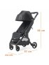 Metro+ Compact City Stroller - Slate Grey