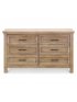 Emory Farmhouse Double Dresser - Driftwood
