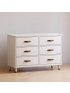 Tanner 6 Dresser Dresser - Warm White