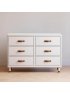 Tanner 6 Dresser Dresser - Warm White