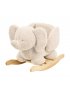 Rocking Elephant Teddy - Ecru