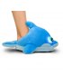 Light-Up Slipper Plush Dolphin - Ages 3-7 years