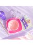 No Packaging Tiny Utensils 8 Pack - Ice Pink