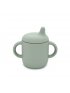 Silicone Sippy Cup with Handles - Leaf