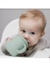 Silicone Sippy Cup with Handles - Leaf