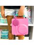 OmiePod Spoon & Fork Set - Bubble Pink