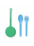 OmiePod Spoon & Fork Set - Mint Green