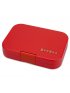 Original 6 Compartment - Roar Red with Race Cars Tray