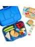 Original 6 Compartment - Surf Blue with Race Cars Tray