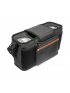 Parent Console With 2 Insulated Cup Holders - Black