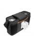 Parent Console With 2 Insulated Cup Holders - Black