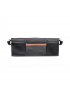 Parent Console with 4 Insulated Cup Holders - Black