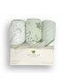 6 Pack Towel & Washcloth Set - Green
