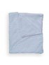 Double Layer Feathered Faux Fur Blanket - Blue