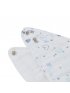 Muslin Bandana Bibs 3 Pack - Blue