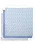 Muslin Swaddle 3 Pack - Blue