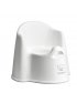 Potty Chair - White/Grey Trim