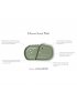 Silicone Snack Plate - Alligator/Sage